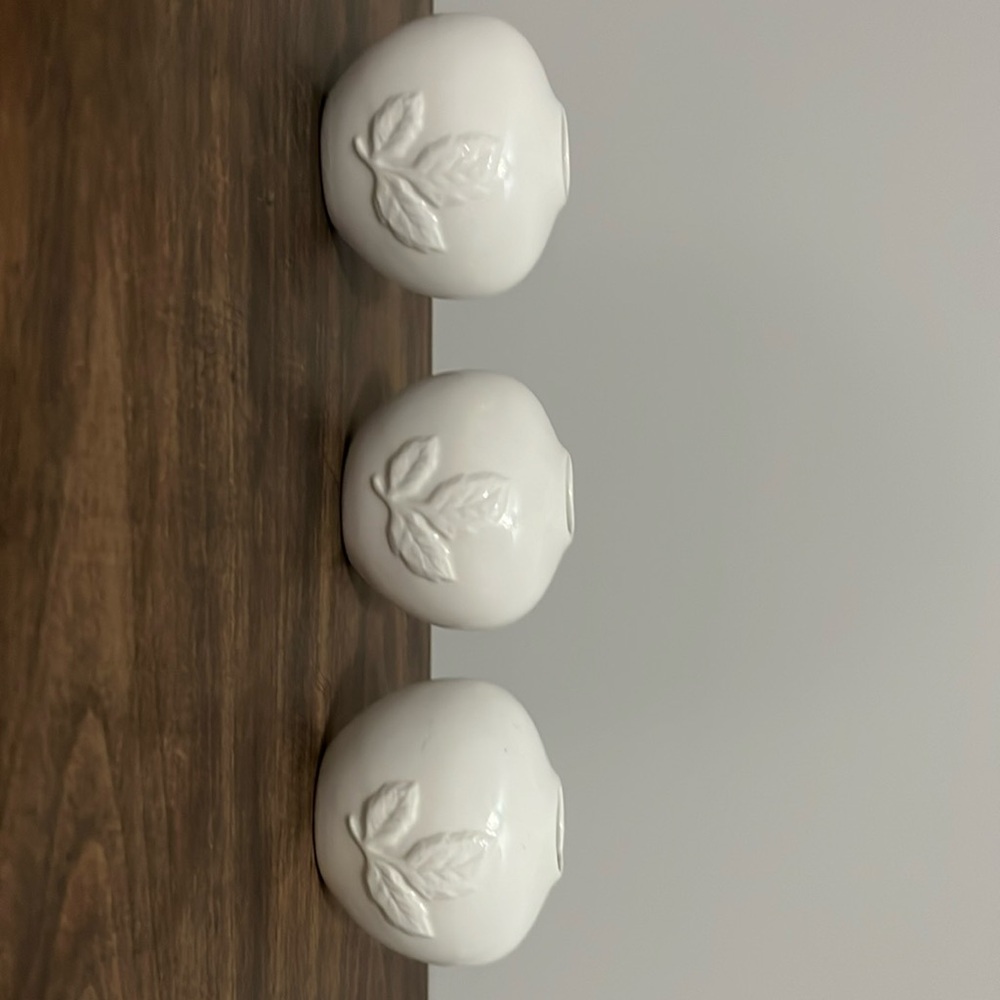 Set of 3 ceramic bud vases, VTG - Picture 3 of 8
